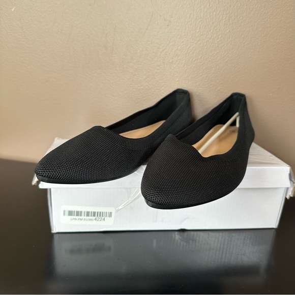 BABUDOG Women's Mesh Flats Shoes Pointed-Toe Dress Shoes - Picture 4 of 14